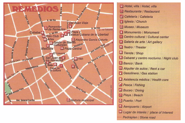 Remedios Map
